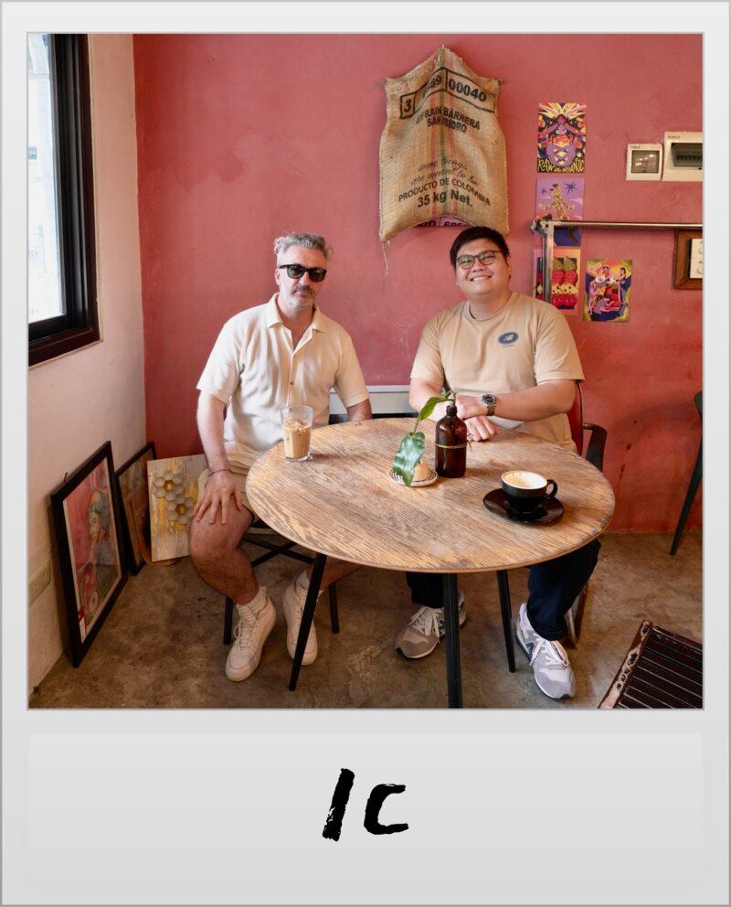 1C Coffee interior with rustic design