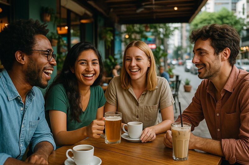 Expat community gathering