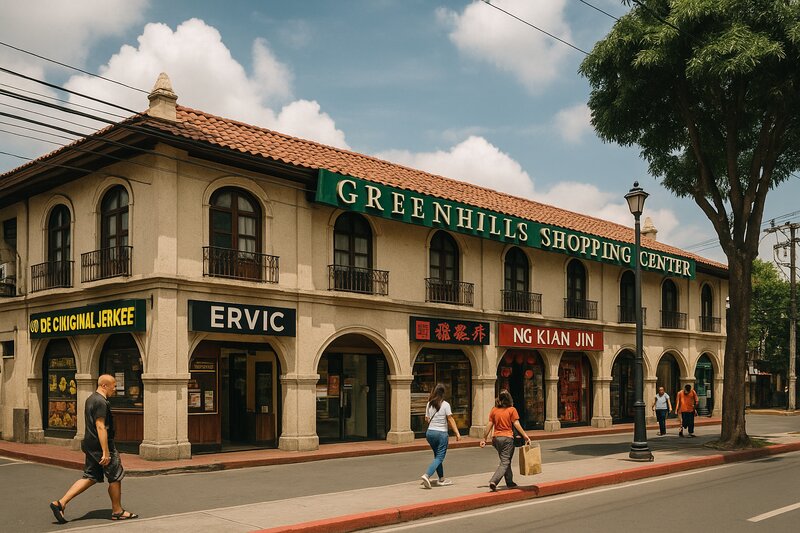 Greenhills Shopping Center storefront