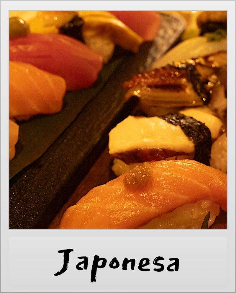 Japonesa sushi restaurant - Polaroid