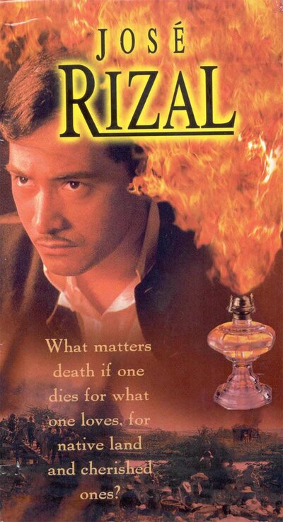 Jose Rizal 1998 movie poster - Philippine epic about national hero