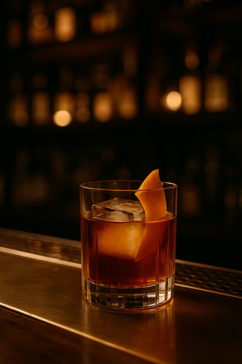 Step 5: Final presentation of the cocktail ready to enjoy