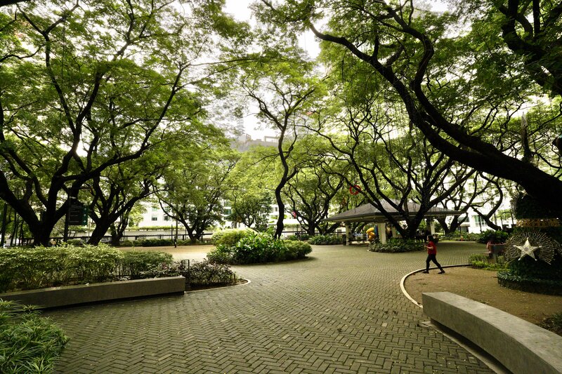 Jaime Velazquez Park in Salcedo Village, Makati