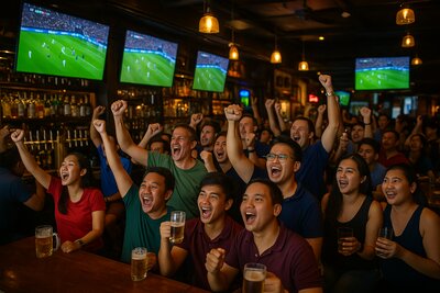 Best Sports Bars for Watching International Soccer (Football) in Metro Manila